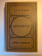 A.C.W. Staring - Gedichten - Oude Editie, Boeken, Gedichten en Poëzie, Ophalen of Verzenden, Gelezen, Eén auteur