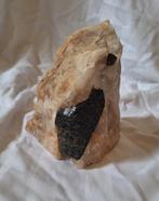 Toermalijn in Kwarts, Ophalen of Verzenden, Mineraal