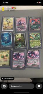 Pokémon Kaarten Collectie - Full Art & V Kaarten, Ophalen of Verzenden, Zo goed als nieuw, Meerdere kaarten, Foil
