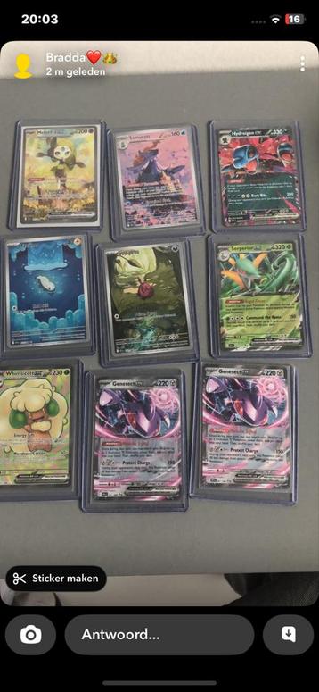 Pokémon Kaarten Collectie - Full Art & V Kaarten beschikbaar voor biedingen