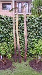 3 Boompalen Frans kastanje 2,25/2,30 meter, 250 cm of meer, Ophalen of Verzenden, Zo goed als nieuw, Planken