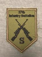 Ierse sniper embleem 27th infantry batt., Verzamelen, Militaria | Algemeen, Verzenden, Landmacht, Overige gebieden, Embleem of Badge
