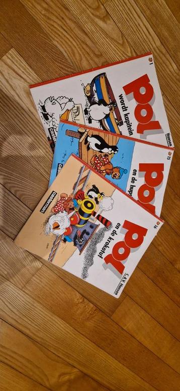 Pol stripboeken - 3 stuks vintage  beschikbaar voor biedingen