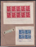 1944 Nederland Legioenblokken op envelop met Feldpost fake, Postzegels en Munten, Postzegels | Nederland, Ophalen of Verzenden