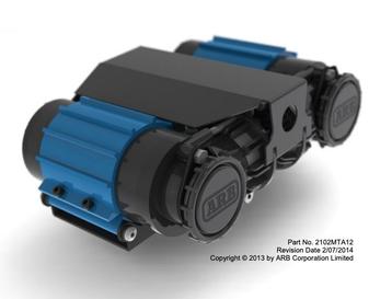 ARB Dubbele Compressor 12 Volt beschikbaar voor biedingen
