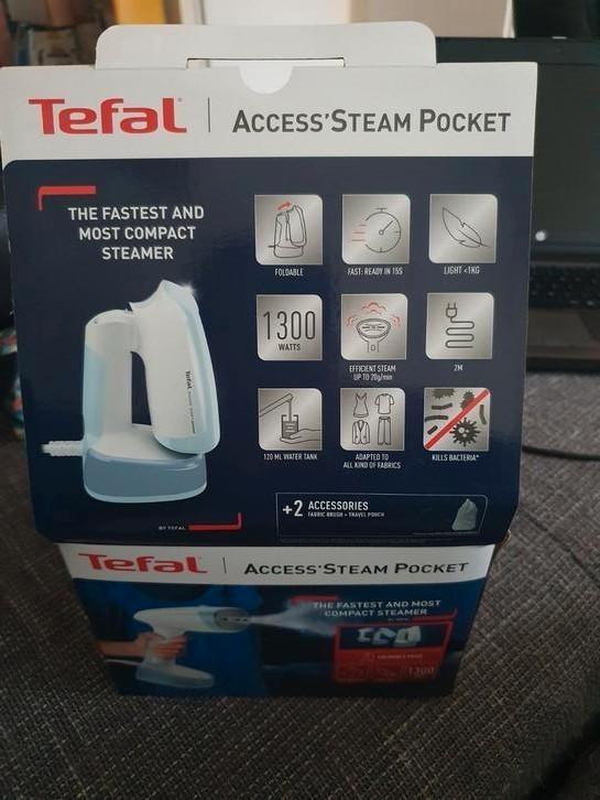 Kleding stomer van Tefal kleding stomen, Huis en Inrichting, Overige Huis en Inrichting, Nieuw, Ophalen of Verzenden
