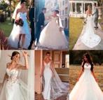 Luxe nieuwe trouwjurken €349-€849 34 36 38 40 42 44 46 48 50, Ophalen, Nieuw, Wit, Trouwjurk