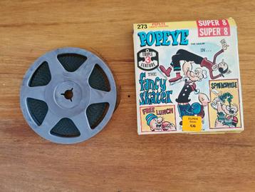 8 mm filmpjes van Asterix en Popeye.  beschikbaar voor biedingen