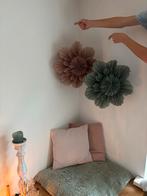 Mooie papieren lamp bloem wanddecoratie, Huis en Inrichting, Ophalen of Verzenden, Zo goed als nieuw