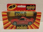Solido 1/43 Lancia Rally rood, Ophalen of Verzenden, Zo goed als nieuw, Auto, Solido