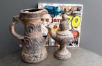 Set 2 stuks Dümler & Breiden West-Duitsland aardewerk DDR, Overige kleuren, Aardewerk of Porselein, Ophalen of Verzenden, Zo goed als nieuw