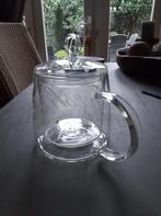Prachtige glazen theepot Riviera Maison, Overige typen, Nieuw, Ophalen of Verzenden, Glas