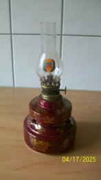 Petroleumlampje, Limoges style, Antiek en Kunst, Antiek | Lampen, Ophalen of Verzenden