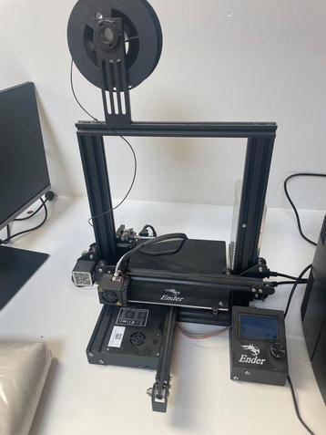 Ender 3 3D Printer - Gebruikt beschikbaar voor biedingen