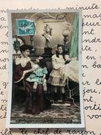 1909 Heureux Noël - moeder en dochters - lang haar, Ophalen of Verzenden, Voor 1920, Gelopen, Feest(dag)