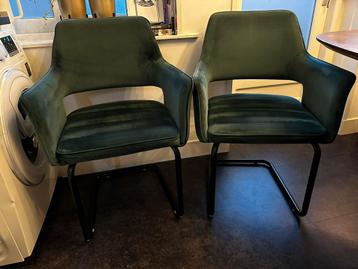 O’form stoelen (Loods 5) groen velours