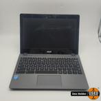 Acer C720 Chromebook Intel Celeron 2955U 16GB 4GB - In Nette, Computers en Software, Zo goed als nieuw