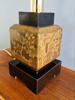 Tafellamp in Mont-stijl uit de jaren 70.
Keramiek en gelakt, Huis en Inrichting, Ophalen, Boho - oosters