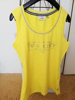 Hempje /singlet HV society kelsey geel maat M/38, Maat 38/40 (M), Hv society, Geel, Nieuw