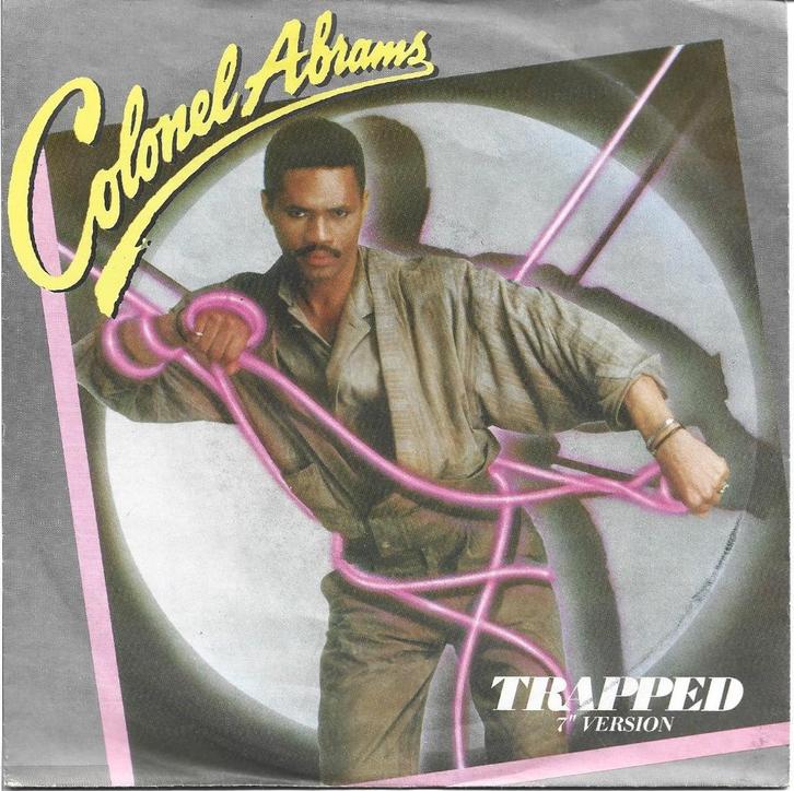 Colonel Abrams - Trapped uit 1985, Cd's en Dvd's, Vinyl Singles, Gebruikt, Single, Pop, 7 inch, Verzenden
