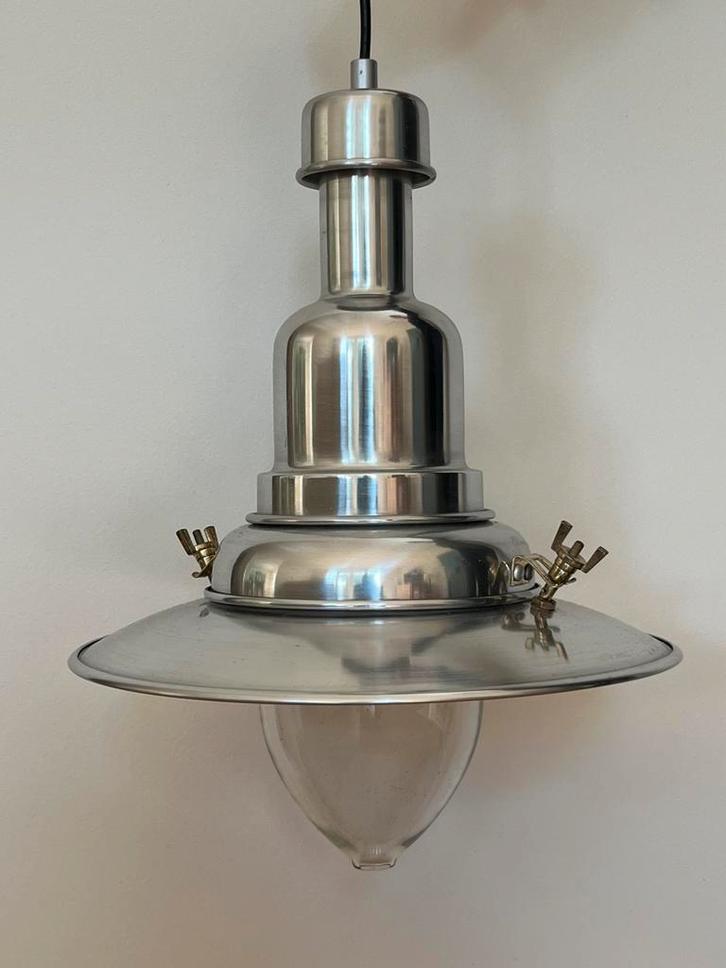 2 Ikea Ottava hanglamp scheepslamp visserslamp, Huis en Inrichting, Lampen | Hanglampen, Zo goed als nieuw, Minder dan 50 cm, Ophalen of Verzenden