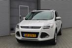 Ford Kuga I Escape 2.0 Titanium 4WD I Aut. I 250PK I Navi I, Auto's, Ford, Automaat, Zwart, 4 cilinders, Wit
