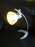 Bureaulampje kunststof met energiezuinig peertje, Minder dan 50 cm, Kunststof, Gebruikt, Ophalen of Verzenden