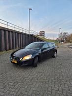 Volvo V60 D3 5cyl, adaptive cruise, 163pk 2011 Zwart, Voorwielaandrijving, 1984 cc, Origineel Nederlands, Particulier