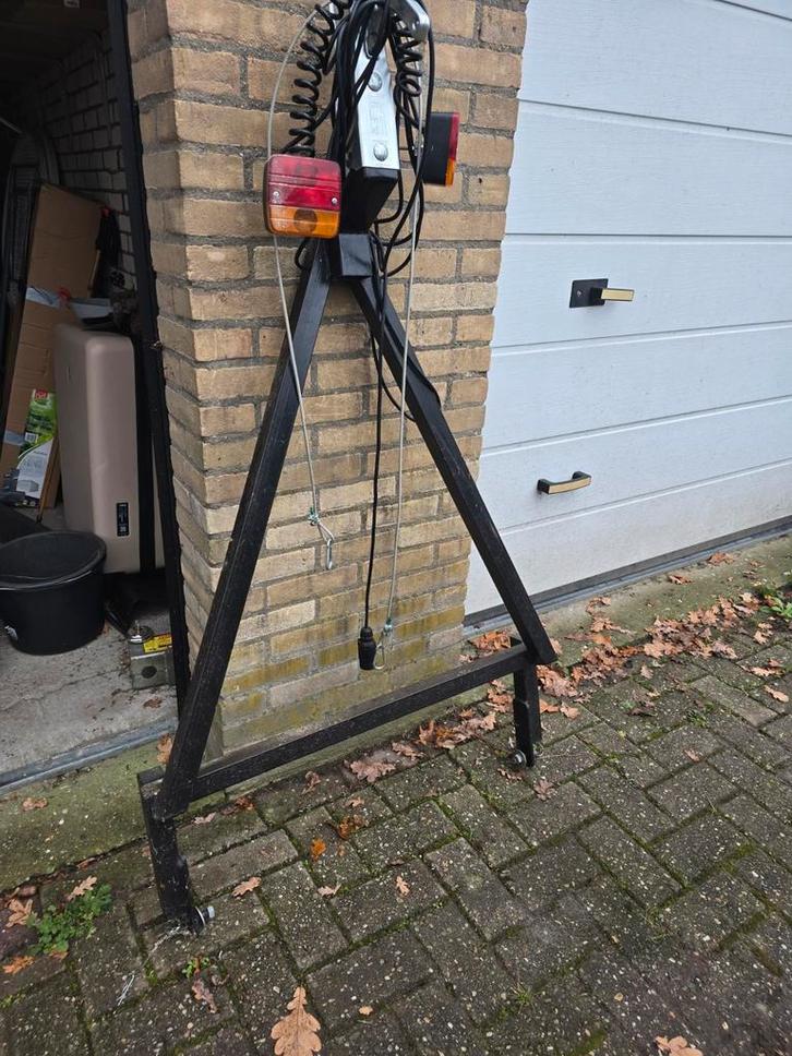 Trekhaak Triangel met Verlichting, Auto diversen, Aanhangwagen-onderdelen, Gebruikt, Ophalen