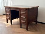 1920s Vintage Oak Desk with Drawers, Ophalen