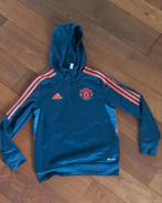 Manchester united adidas traninings hoodie / trui maat 164, Ophalen of Verzenden, Zo goed als nieuw, Overige maten