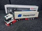 Wsi Scania + containeroplegger Vreugdenhil van Wamelen, Hobby en Vrije tijd, Modelauto's | 1:50, Ophalen of Verzenden, Zo goed als nieuw