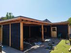 Douglas overkapping opmaat gemaakt en gemonteerd, Tuin en Terras, Tuinhuizen, 200 tot 400 cm, 3 ramen of meer, Ophalen of Verzenden