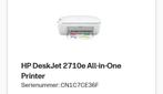 Hp Deskjet 2710e all in one printer, Computers en Software, Printers, Ophalen, Zo goed als nieuw