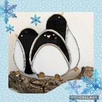 Pinguïns in Glas en lood/Tiffany uniek, Ophalen of Verzenden, Nieuw