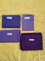 4 Lappen Stof Paars - Quilten, Paars, Nieuw, Ophalen of Verzenden, 30 tot 120 cm