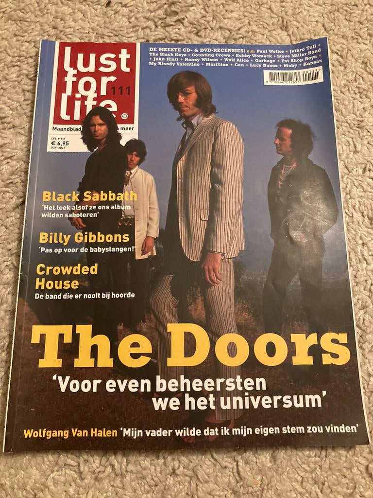 LUST FOR LIFE Magazine DOORS Black Sabbath ZZ TOP Kayak, Boeken, Tijdschriften en Kranten, Ophalen of Verzenden, Muziek, Film of Tv