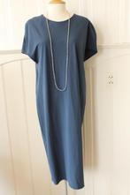 Travelstof jurk van JAPAN TKY maat 40, Blauw, Knielengte, Maat 38/40 (M), Ophalen of Verzenden