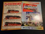 8 Brochures Fleischmann modeltreinen, Hobby en Vrije tijd, Modeltreinen | Overige schalen, Gelijkstroom, Wagon, Ophalen of Verzenden