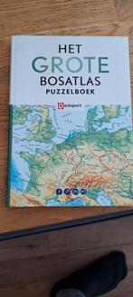 Peter Vroege - Denksport Het Grote Bosatlas Puzzelboek, Fotograferen en Filmen, Ophalen of Verzenden, Zo goed als nieuw, Peter Vroege; Tjeerd Tichelaar