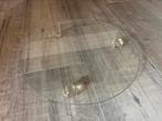 Vintage glazen design leonardo taartplateau taartschaal rond, Ophalen of Verzenden, Zo goed als nieuw, Rond, Glas