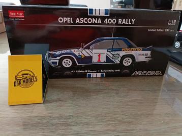 1:18 Opel Ascona 400 Rally  beschikbaar voor biedingen