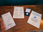 750 jaar Amsterdam zilveren €5 met certificaat., Ophalen of Verzenden, Euro's, Losse munt, Zilver