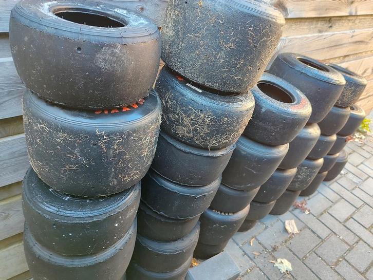 Gebruikte Banden - Diverse merken, Sport en Fitness, Karting, Gebruikt, Ophalen of Verzenden
