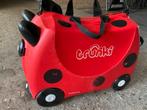 Trunki Kinderkoffer Lieveheersbeestje op Wieltjes, Wieltjes, Gebruikt, Hard kunststof, Minder dan 50 cm