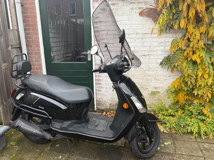 Sym Fiddle II 2021, Fietsen en Brommers, Scooters | SYM, Zo goed als nieuw, Fiddle, Benzine, Ophalen
