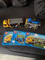 Lego vrachtwagen waar auto’s op kunnen set 60060, Ophalen of Verzenden, Zo goed als nieuw