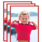 NIEUWE Fotolijsten 59,4 x 84 rood 3 stuks !, Venlo, Nieuw, Ophalen of Verzenden, Info@habatrading.com