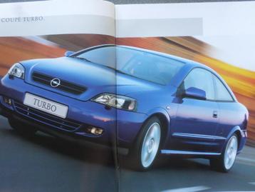 Opel Astra Coupe 2001 2002 Brochure beschikbaar voor biedingen
