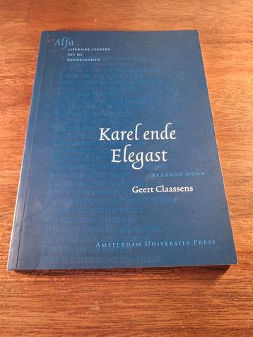 Karel ende Elegast - Alfa Literaire Teksten beschikbaar voor biedingen
